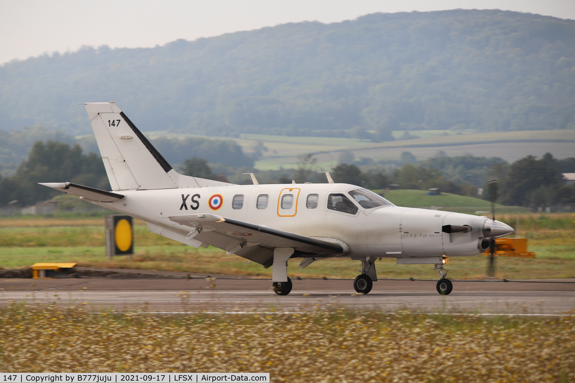 147, Socata TBM-700A C/N 147, during Luxeuil Airshow 2021