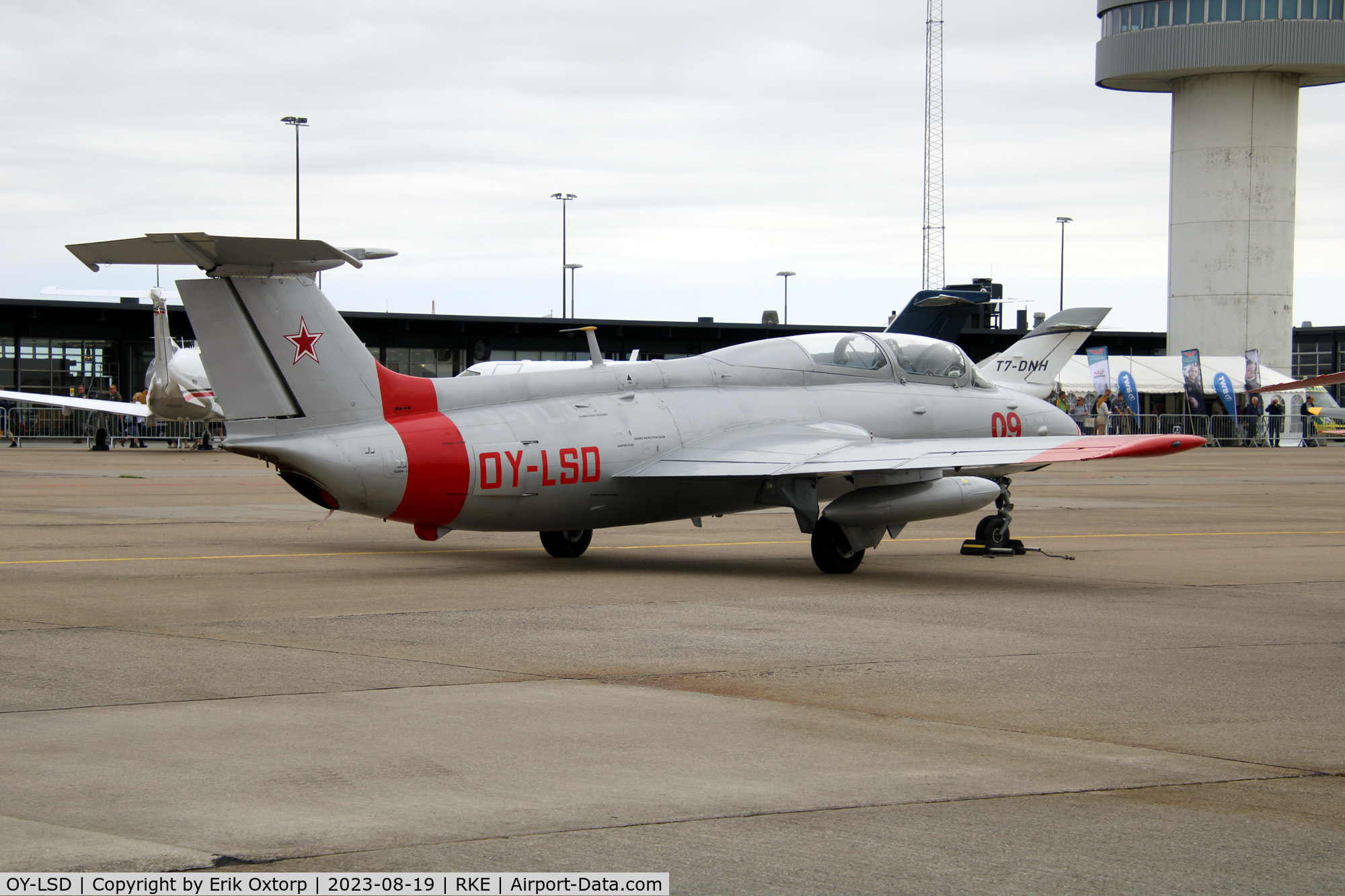 OY-LSD, 1973 Aero L-29 C/N 394952, OY-LSD at the Roskilde Airshow
