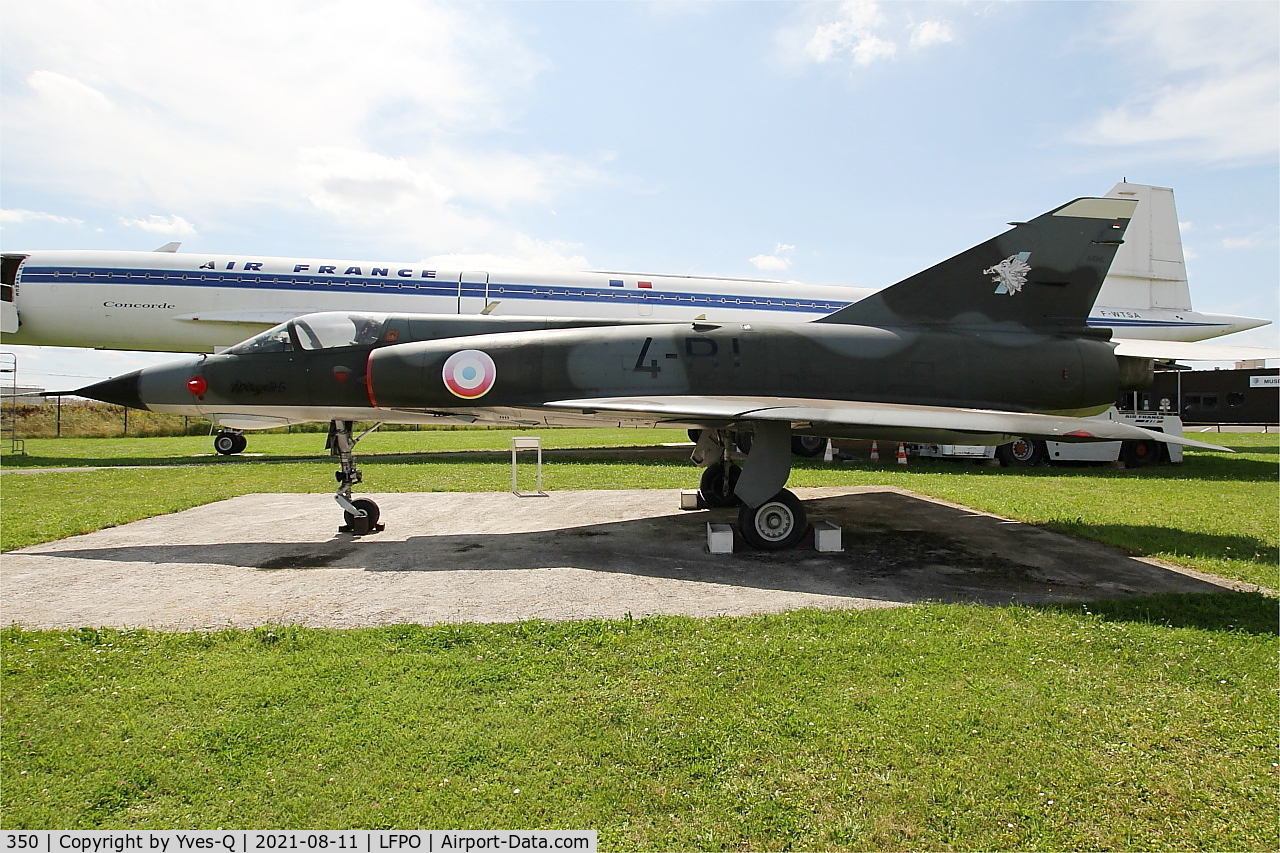 350, Dassault Mirage IIIE C/N 530, Dassault Mirage IIIE, Delta Athis Museum, Paray near Paris-Orly Airport