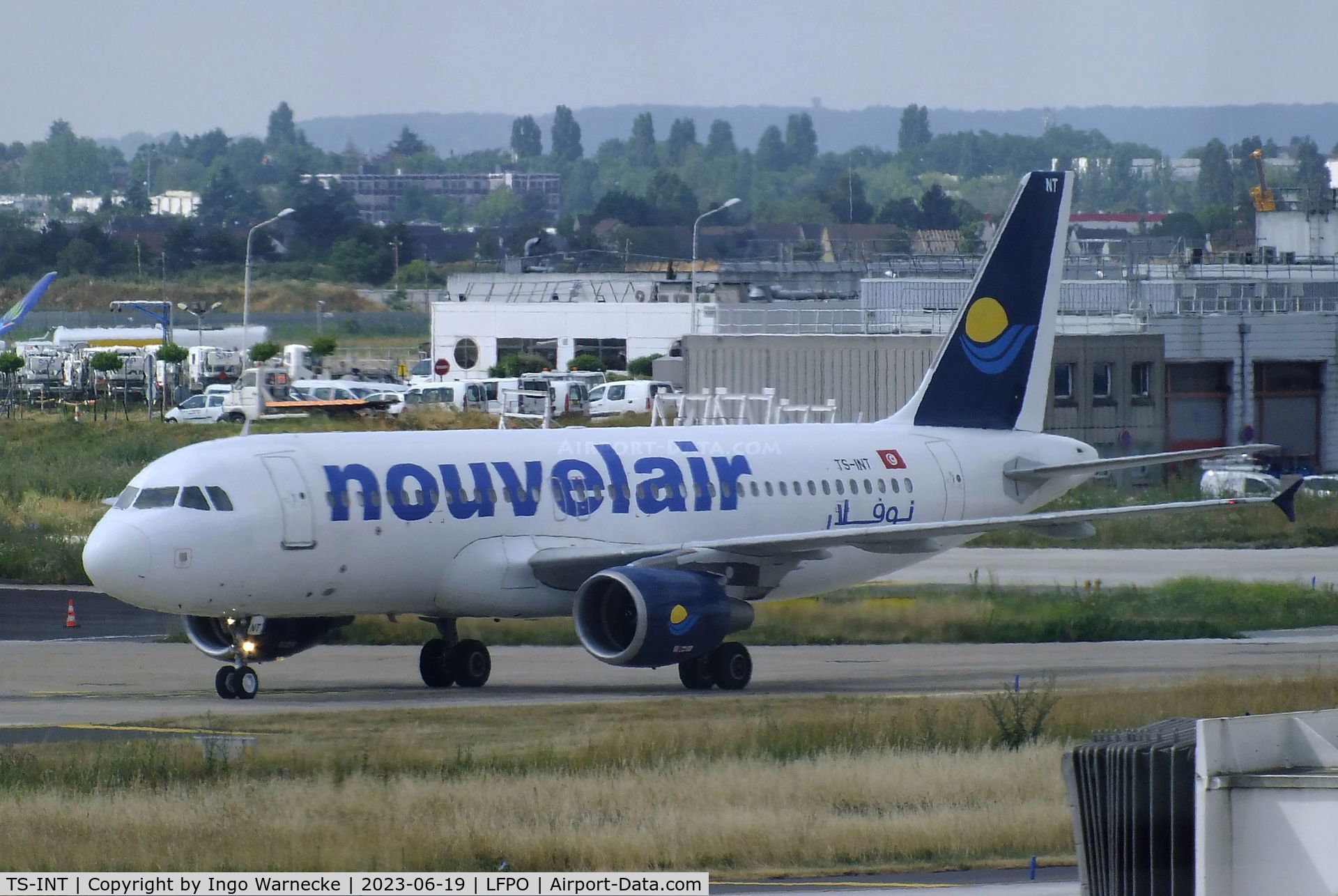 TS-INT, 2009 Airbus A320-214 C/N 3798, Airbus A320-214 of nouvelair of at Paris/Orly airport