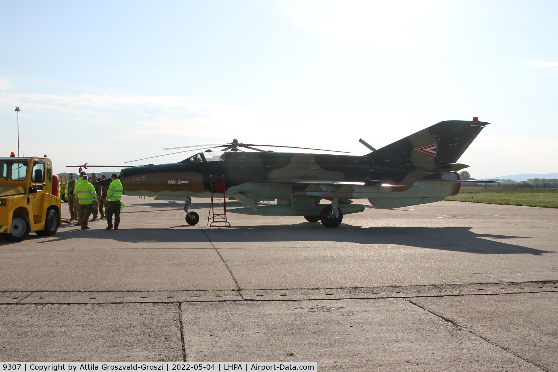 9307, 1974 Mikoyan-Gurevich MiG-21MF C/N 969307, LHPA - Pápa Air Base, Pápa - Hungary