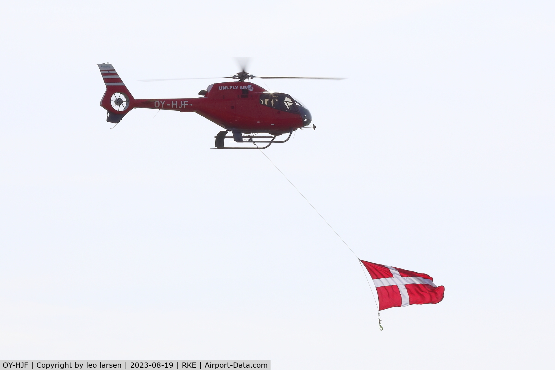 OY-HJF, 2007 Eurocopter EC-120B Colibri C/N 1503, Roskilde Air Show 19.8.2023