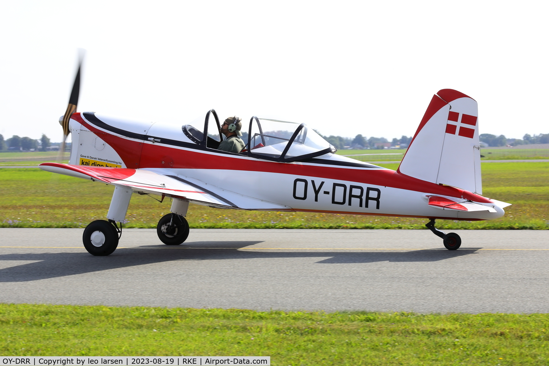 OY-DRR, 1949 SAI KZ VIII C/N 203, Roskilde Air Show 19.8.2023