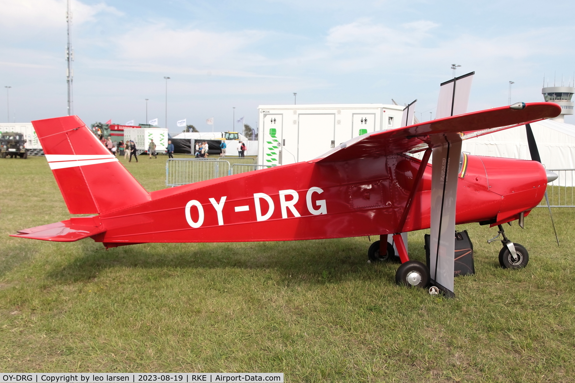 OY-DRG, 1971 Malmo MFI-9B Trainer C/N 067, Roskilde Air Show 19.8.2023