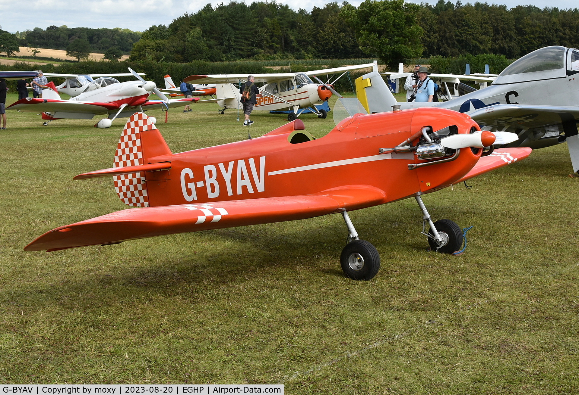 G-BYAV, 1999 Taylor JT-1 Monoplane C/N PFA 055-11010, Taylor JT-1 Monoplane at Popham.