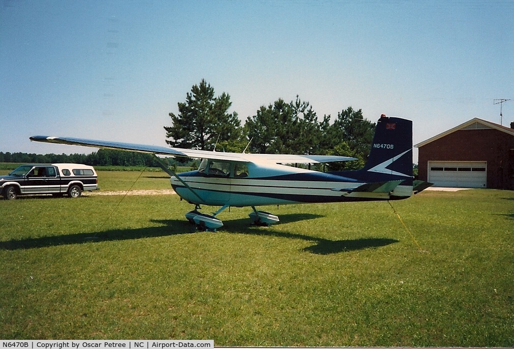 N6470B, 1957 Cessna 172 C/N 29670, Purchased 1990 at Myrtle Beach, SC
