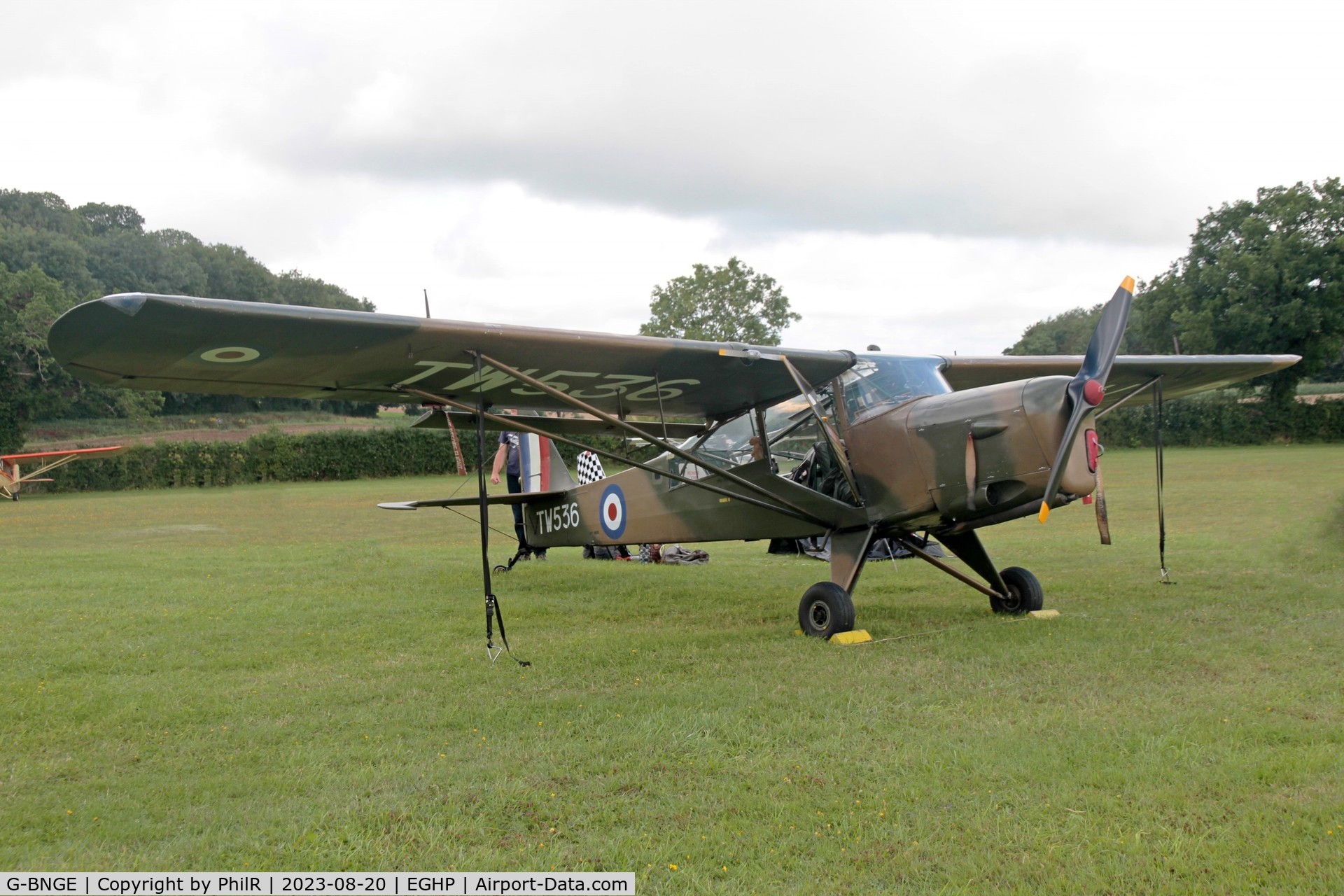 G-BNGE, 1946 Auster AOP.6 C/N 1925, G-BNGE (TW536) 1946 Auster AOP6 LAA Fly In Popham