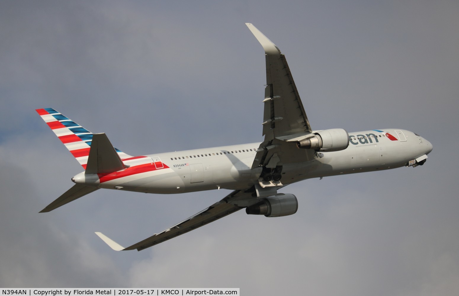 N394AN, 1998 Boeing 767-323/ER C/N 29431, AAL 763 nc zx MCO-MIA