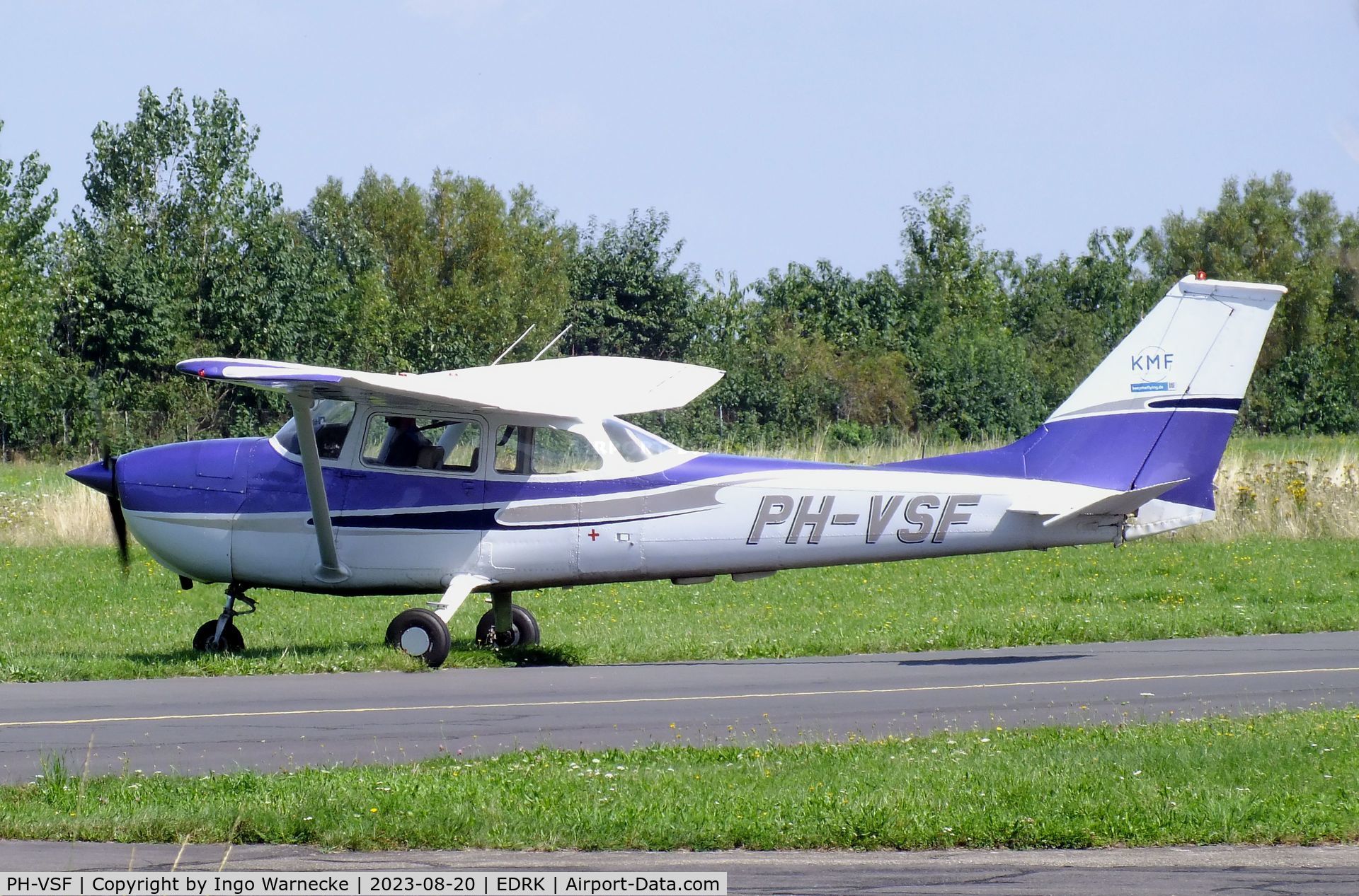 PH-VSF, 1972 Reims F172L Skyhawk C/N 0877, Cessna (Reims) F172L Skyhawk at Koblenz-Winningen airfield