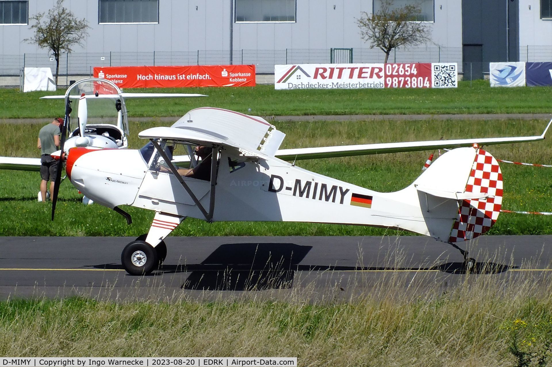 D-MIMY, 2011 Avid MK-IV Heavy Hauler C/N 1050D, Avid Mk IV Heavy Hauler at Koblenz-Winningen airfield