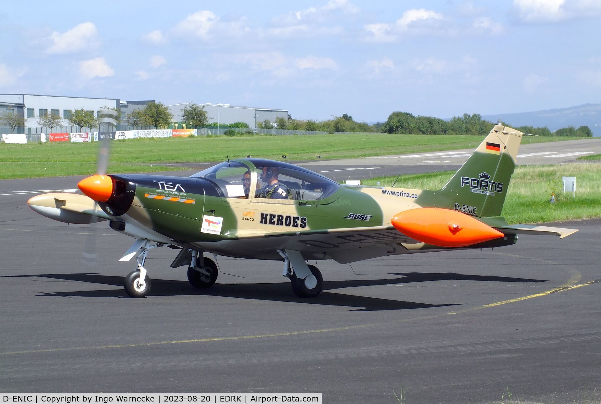 D-ENIC, 1971 SIAI-Marchetti SF-260 C/N 2-51, SIAI-Marchetti SF.260 of Team Niebergall at Koblenz-Winningen airfield