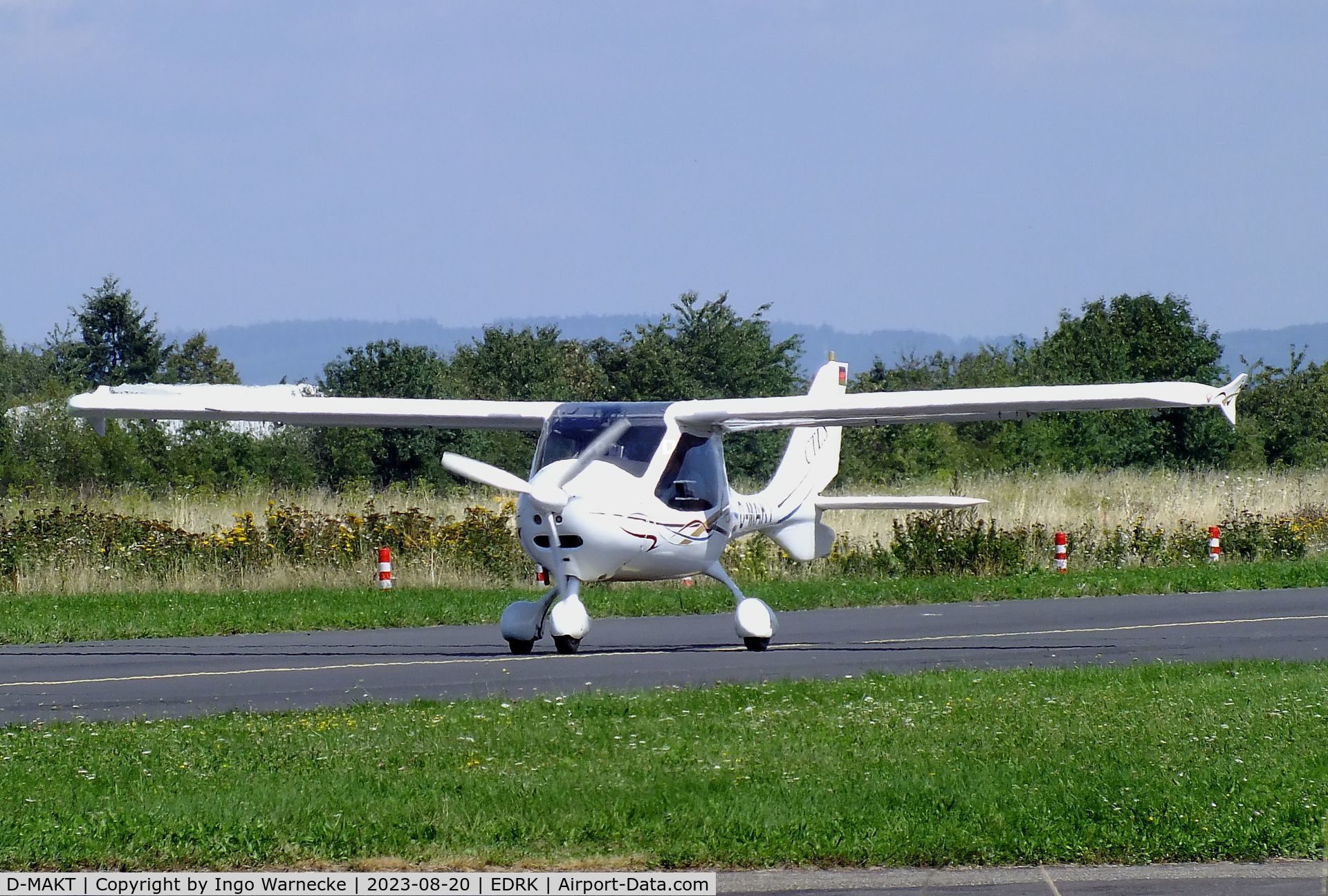D-MAKT, Flight Design CTLS C/N F-08-07-19, Flight Design CTLS at Koblenz-Winningen airfield