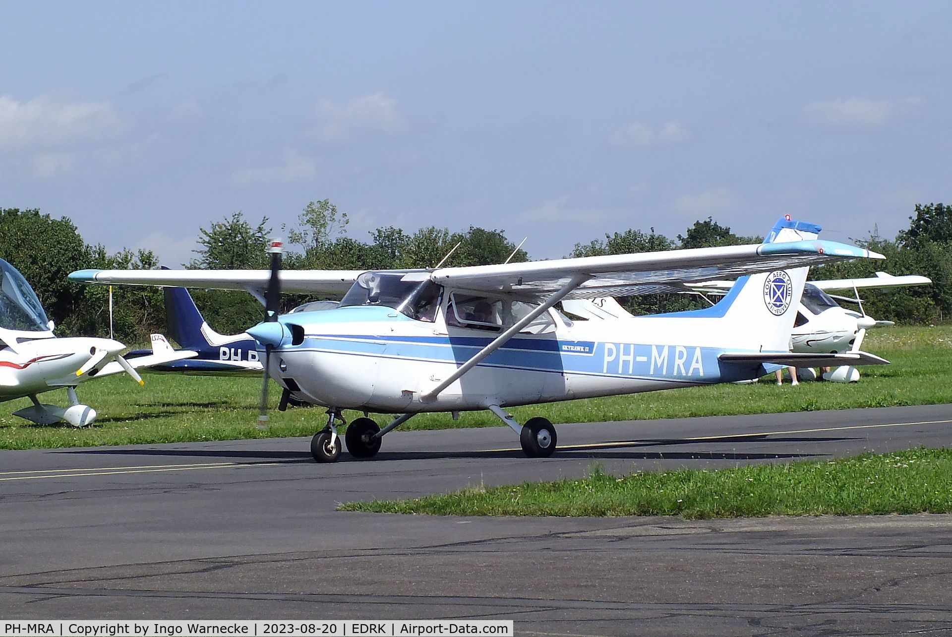 PH-MRA, Cessna 172M Skyhawk II C/N 17266964, Cessna 172M Skyhawk II at Koblenz-Winningen airfield
