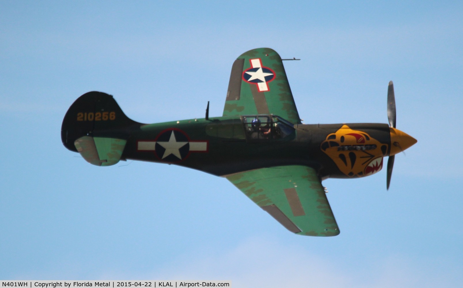 N401WH, 1942 Curtiss P-40K Warhawk C/N 42-10256, P-40 zx