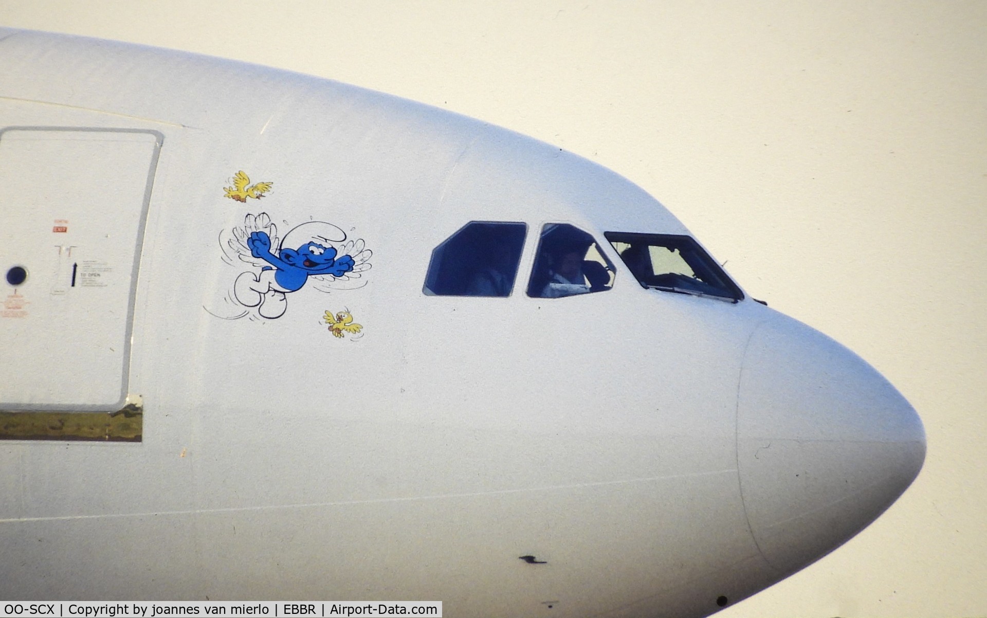 OO-SCX, 1993 Airbus A340-211 C/N 022, Slide scan