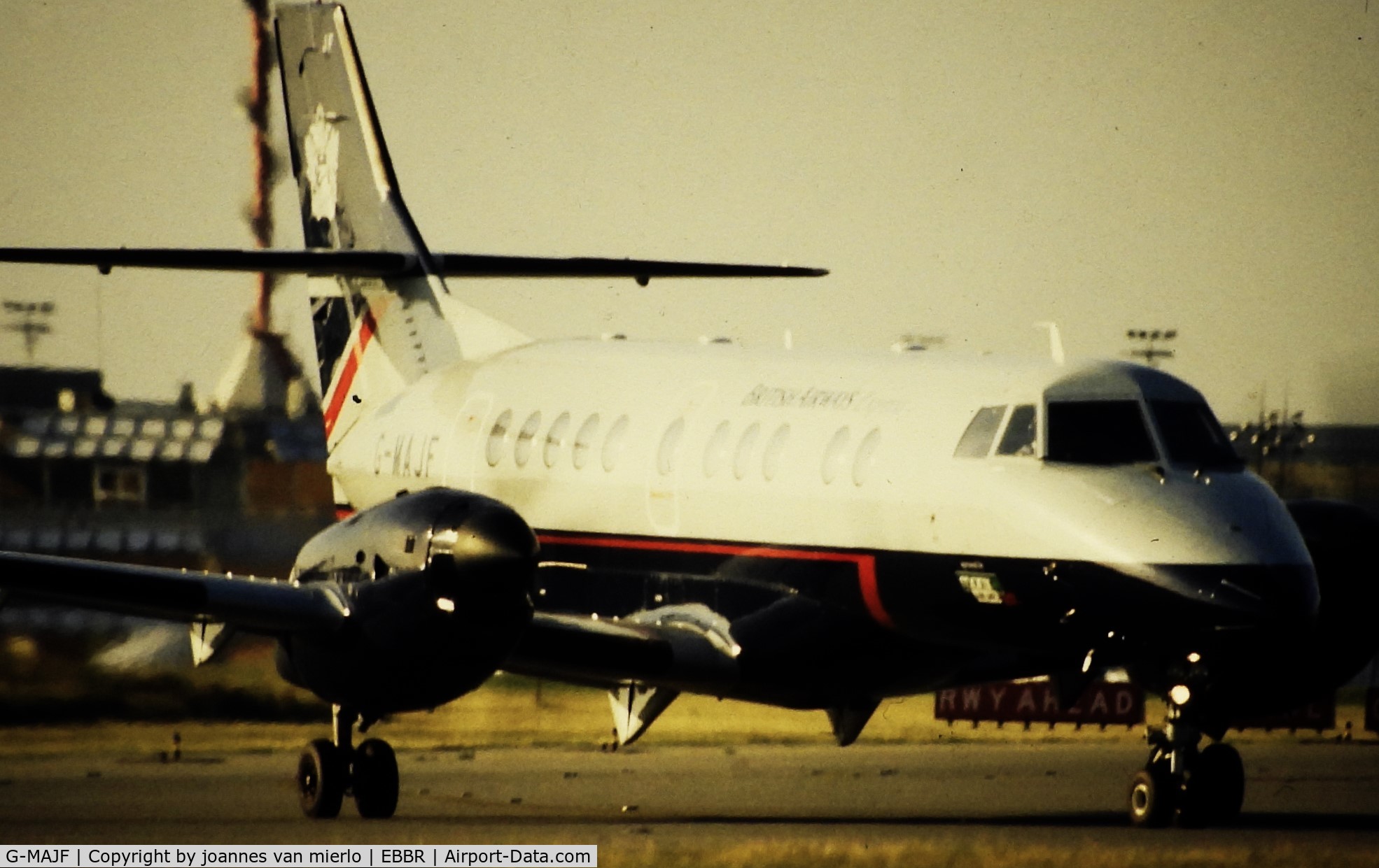 G-MAJF, 1992 British Aerospace Jetstream 41 C/N 41008, Slide scan