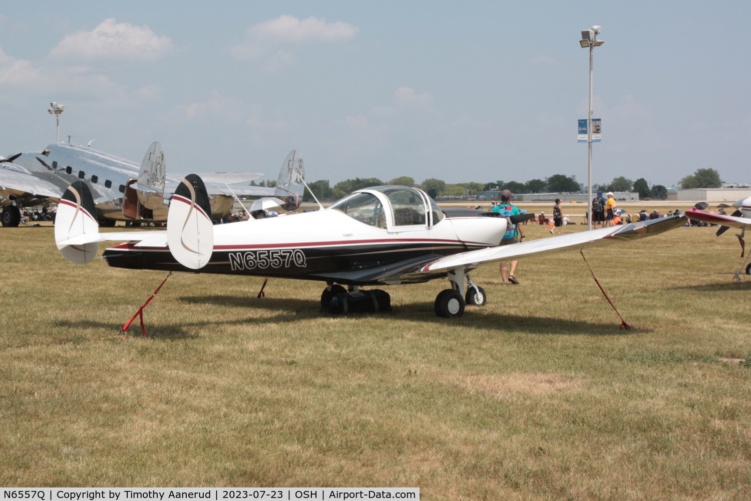 N6557Q, 1965 Alon A2 Aircoupe C/N A-57, 1965 Alon A2, c/n: A-57, AirVenture 2023