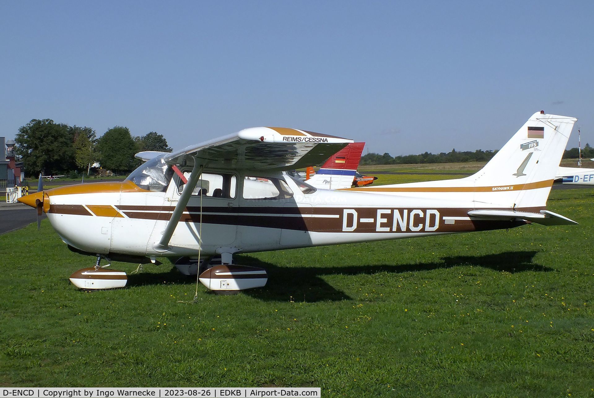 D-ENCD, 1979 Reims F172N Skyhawk Skyhawk C/N F17201795, Cessna (Reims)  F172N Skyhawk at Bonn-Hangelar airfield during the Grumman Fly-in 2023