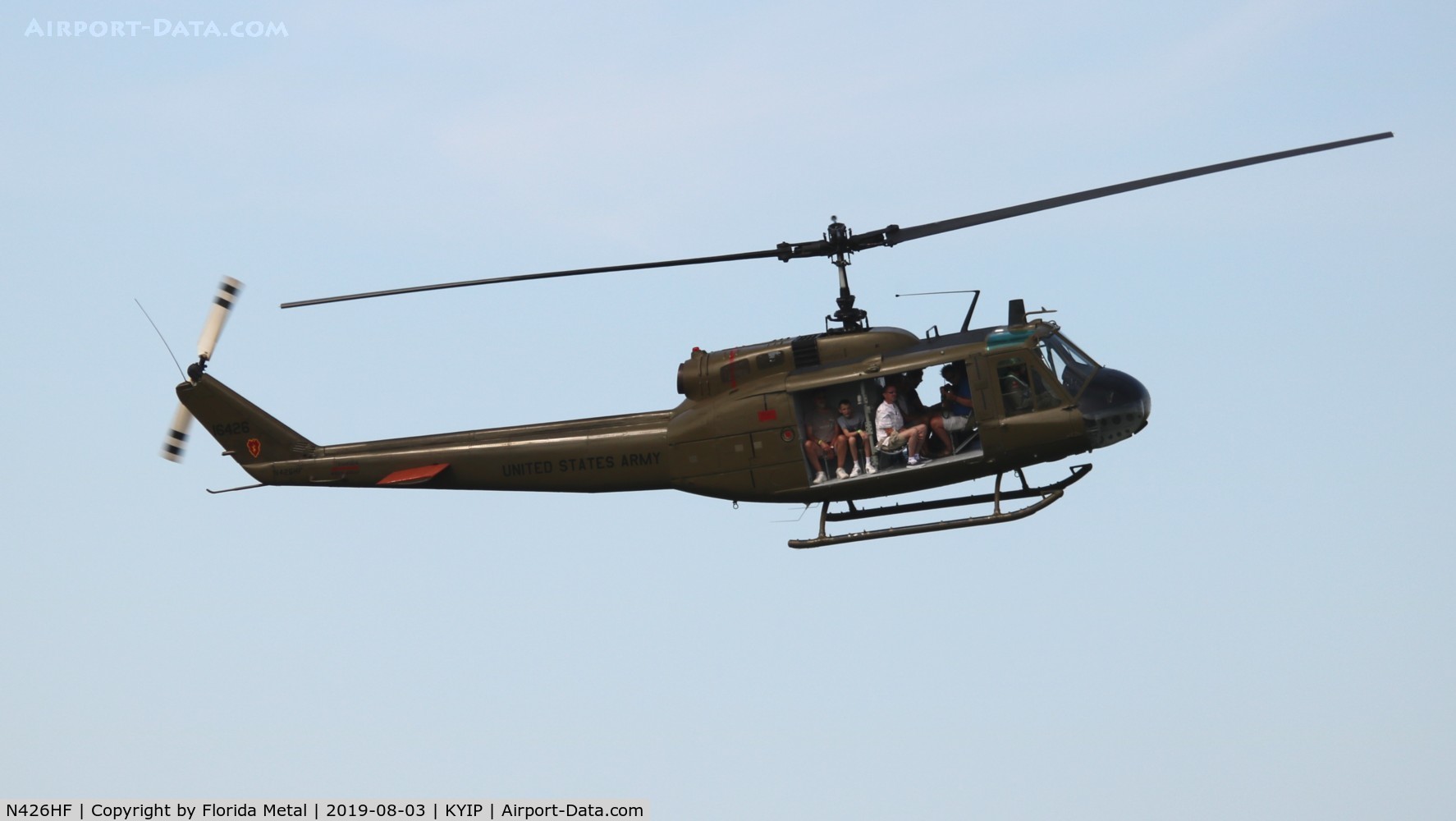 N426HF, 1970 Bell UH-1H-BF Iroquois C/N 12731, UH-1 zx