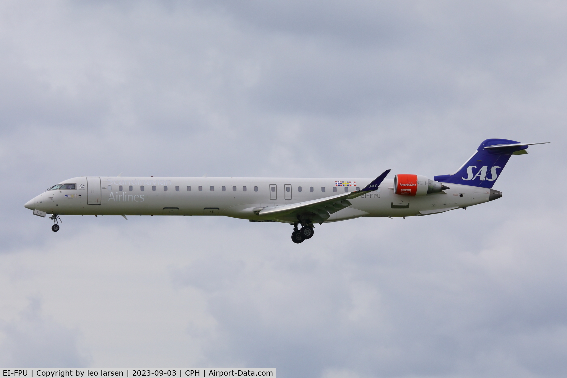 EI-FPU, 2017 Bombardier CRJ-900LR (CL-600-2D24) C/N 15439, Copenhagen 3.9.2023