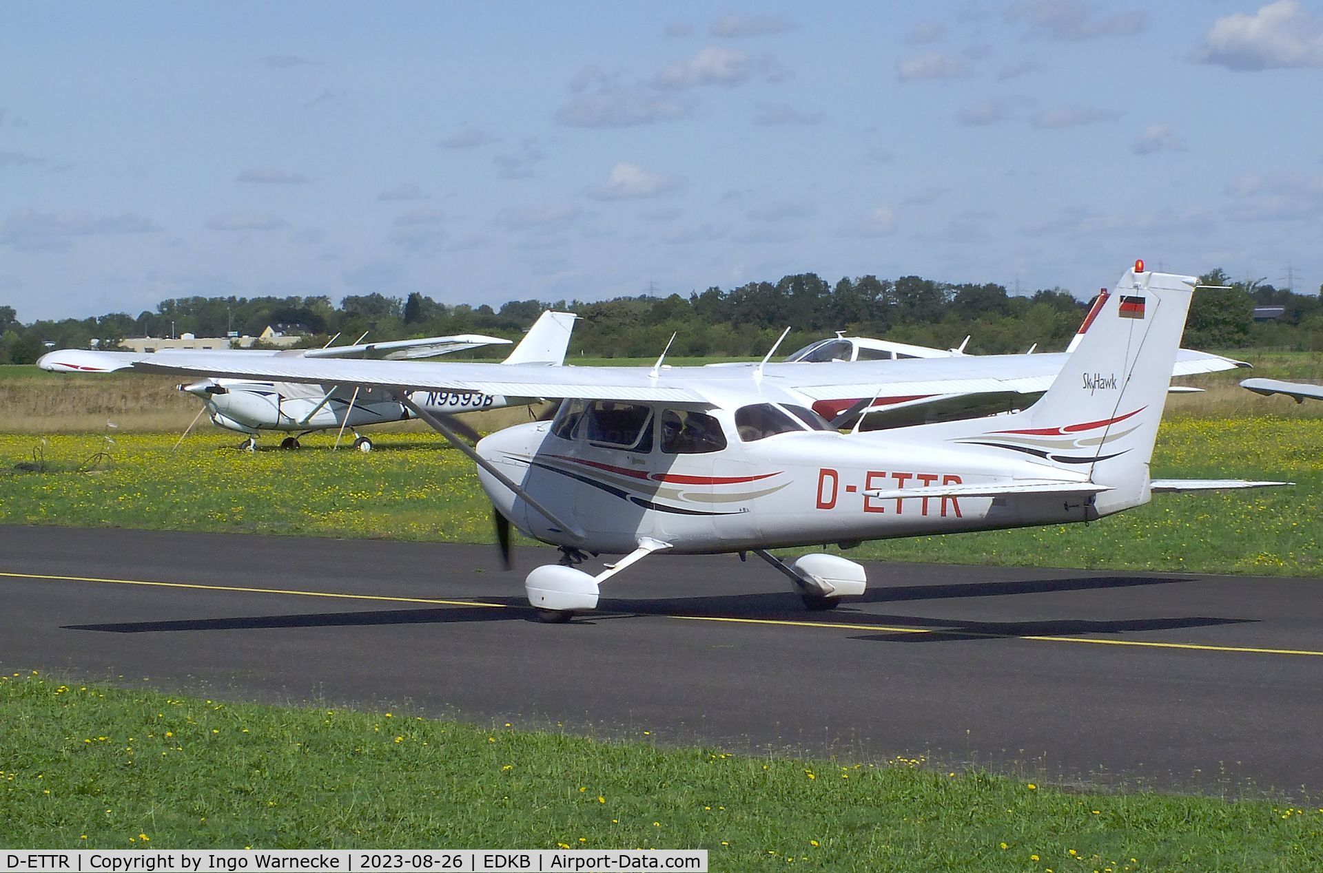 D-ETTR, 2004 Cessna 172R C/N 172-81221, Cessna 172R Skylane at Bonn-Hangelar airfield during the Grumman Fly-in 2023