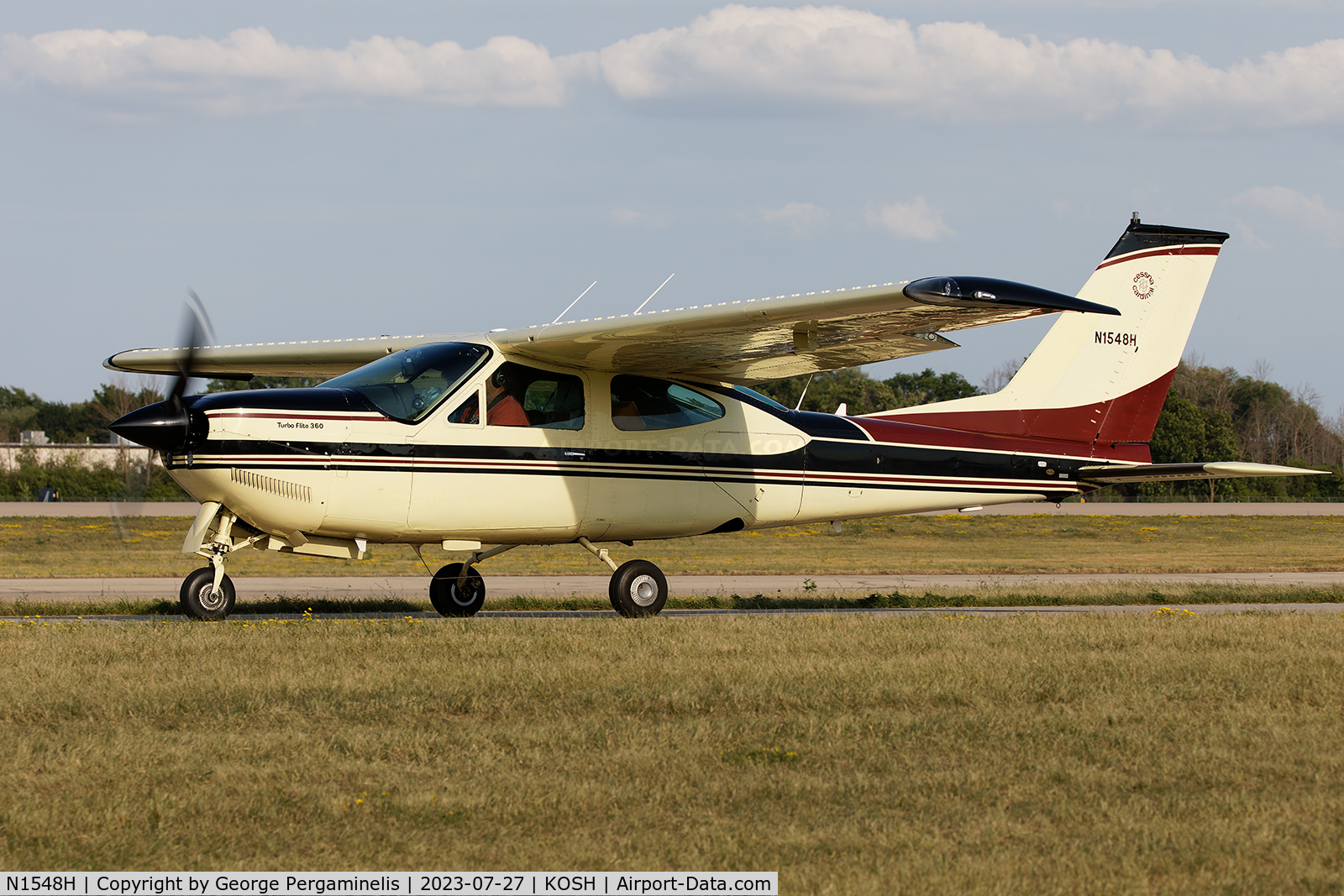 N1548H, 1975 Cessna 177RG Cardinal C/N 177RG0722, Oshkosh 2023.