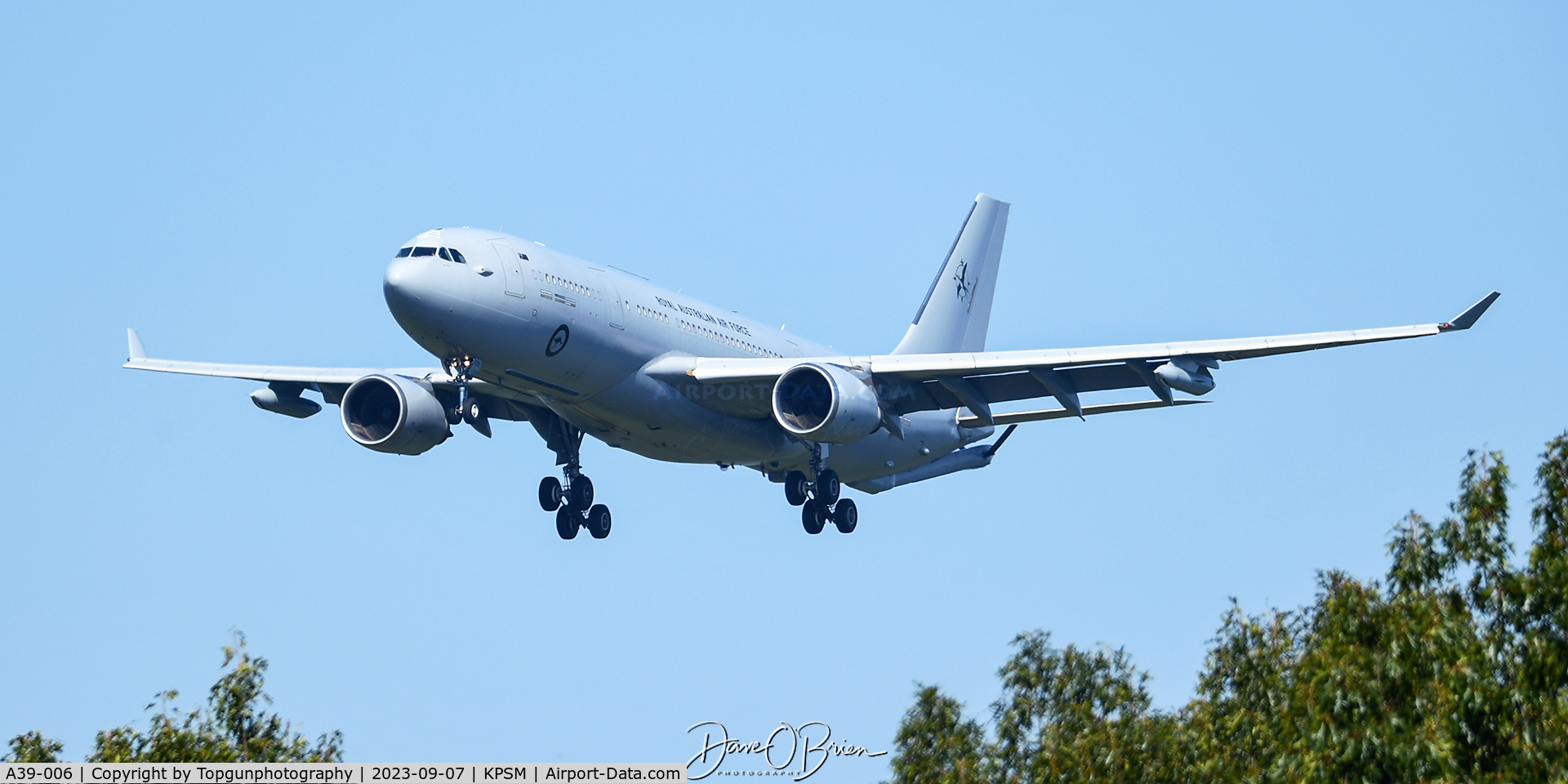 A39-006, 2008 Airbus A330-203/MRTT C/N 892, AUSSIE540 coming in all the way from RAAF Base Amberley