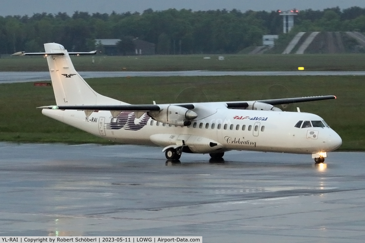 YL-RAI, 1996 ATR 72-202(F) C/N 493, YL-RAI @ LOWG 2023