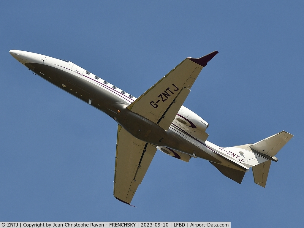 G-ZNTJ, 2018 Learjet 45 C/N 45-562, Bordeaux (BOD)	Cork (ORK)	(BZE03A)