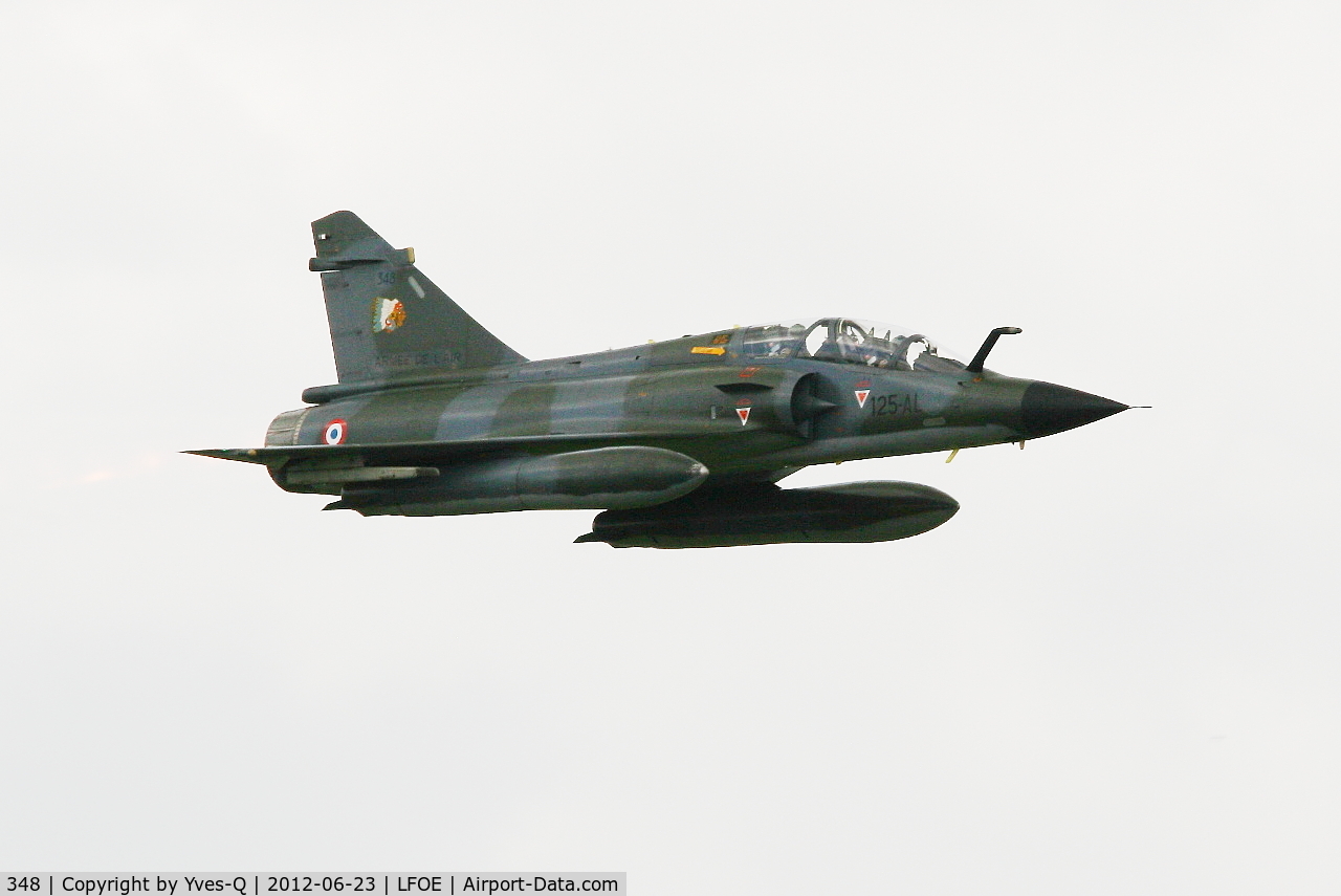 348, Dassault Mirage 2000N C/N 302, Dassault Mirage 2000N, On display, Evreux-Fauville Air Base 105 (LFOE)