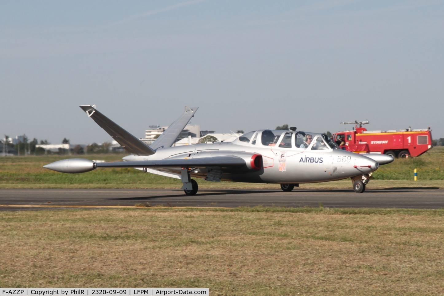 F-AZZP, 1966 Fouga CM-170R Magister C/N 569, F-AZZP '569' 1966 Fouga CM-170R Magister Air Legend Melun-Villaroche