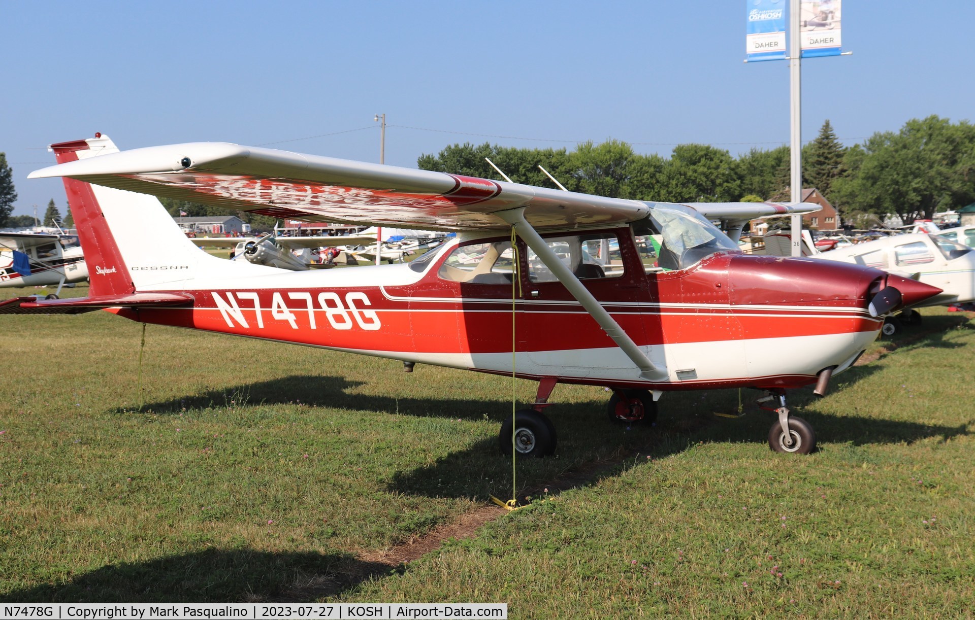 N7478G, 1970 Cessna 172K Skyhawk C/N 17259178, Cessna 172K