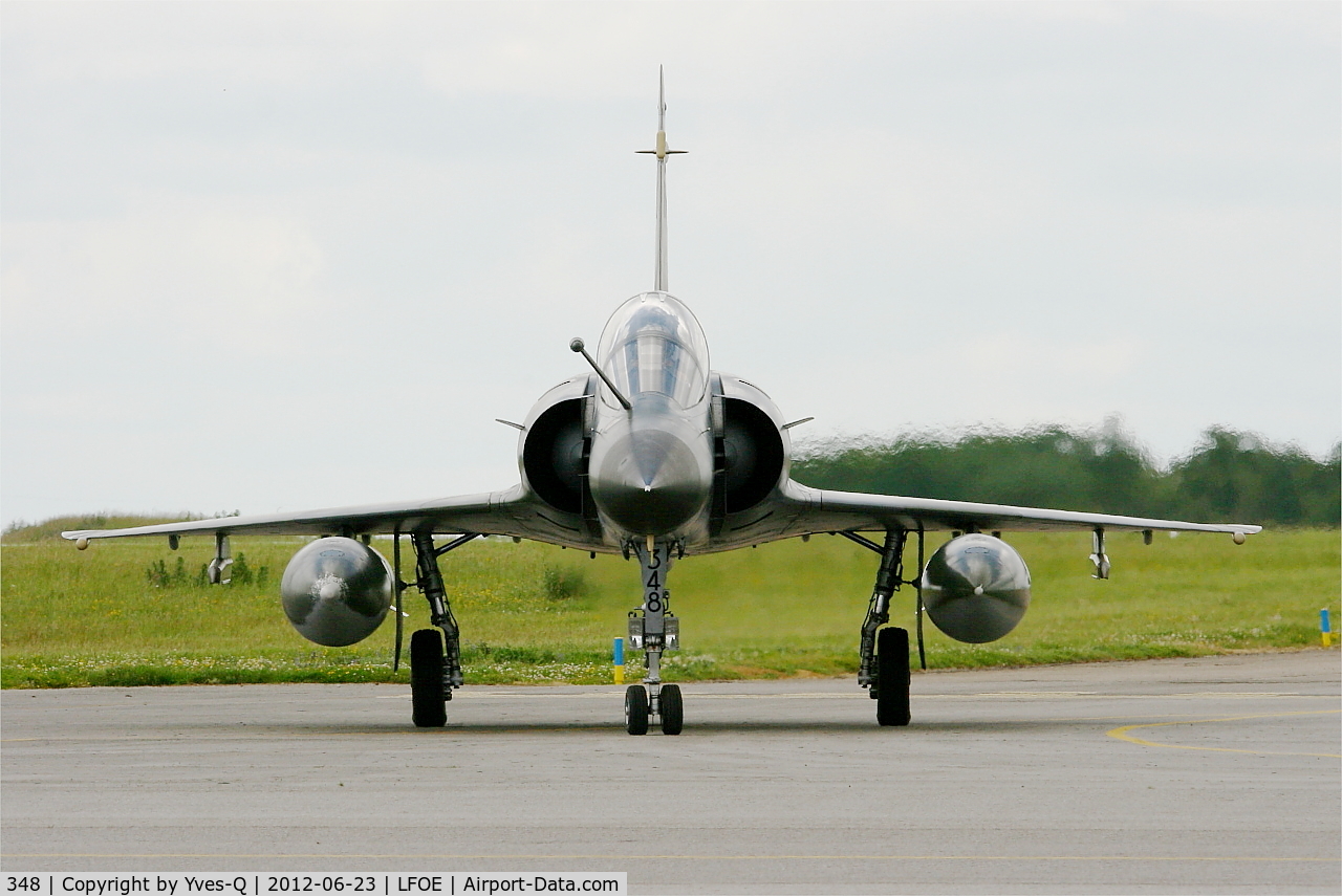 348, Dassault Mirage 2000N C/N 302, Dassault Mirage 2000N, Flight line, Evreux-Fauville Air Base 105 (LFOE)