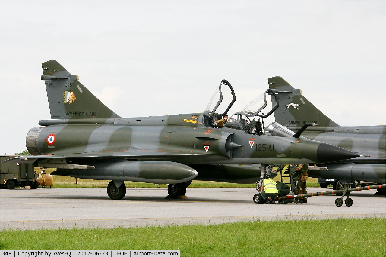 348, Dassault Mirage 2000N C/N 302, Dassault Mirage 2000N, Flight line, Evreux-Fauville Air Base 105 (LFOE)