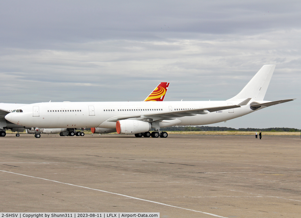 2-SHSV, 2015 Airbus A330-343 C/N 1648, Stored in all white c/s without titles. Ex. Singapore Airlines as 9V-SSH