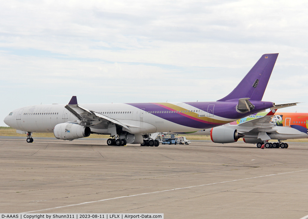 D-AAAS, 2012 Airbus A330-343X C/N 1348, Stored in Thai Airways c/s without titles
