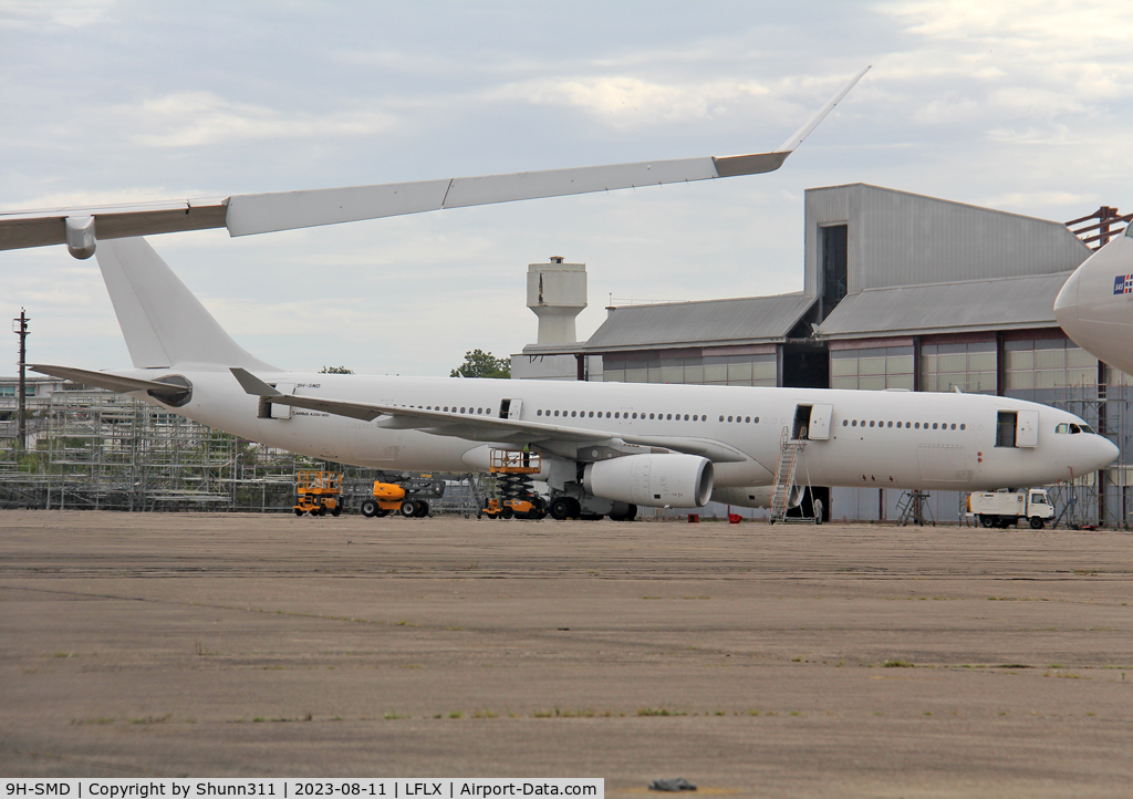 9H-SMD, 2013 Airbus A330-343 C/N 1382, Parked in all white c/s withoout titles...