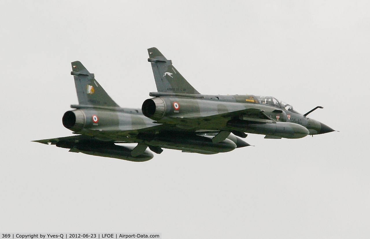 369, Dassault Mirage 2000N C/N 366, Dassault Mirage 2000N, Ramex Delta display, Evreux-Fauville Air Base 105 (LFOE)