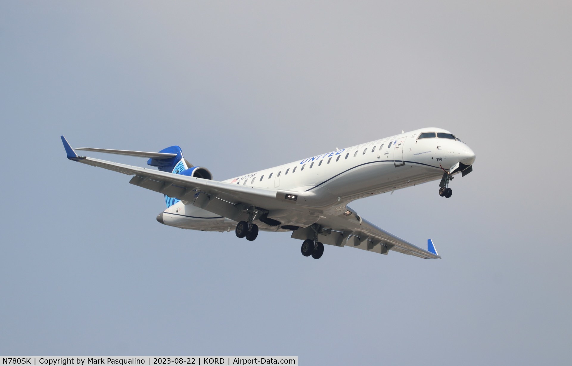 N780SK, 2009 Bombardier CRJ-700 (CL-600-2C10) Regional Jet C/N 10277, CL-600-2C10