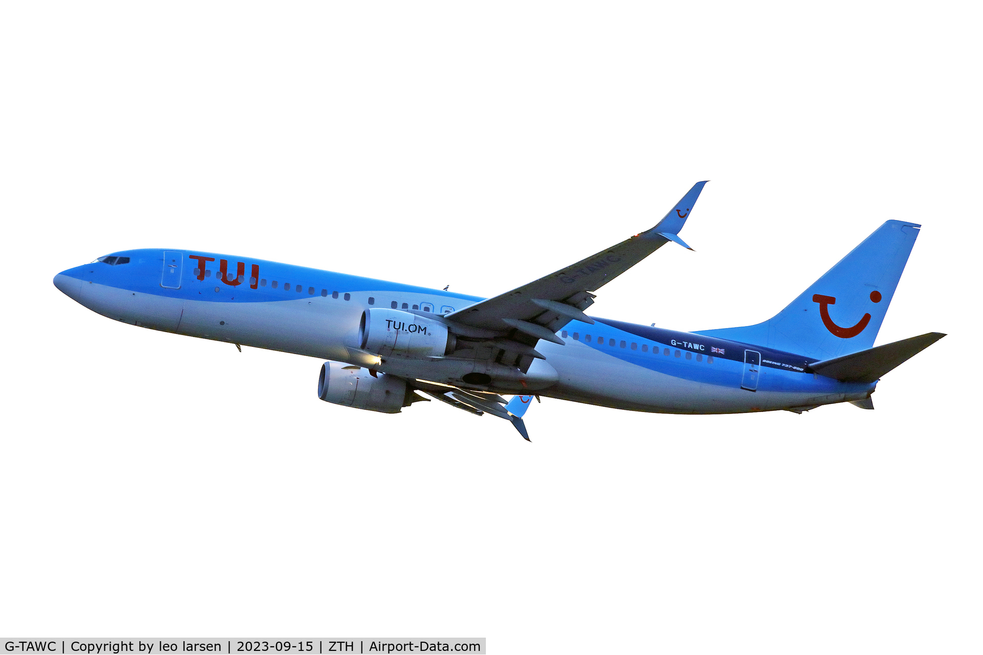 G-TAWC, 2012 Boeing 737-8K5 C/N 39922, ZTH 15.9.2023