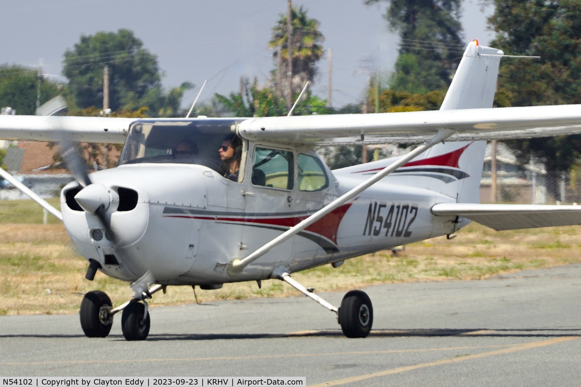 N54102, 1981 Cessna 172P C/N 17274875, Reid-Hillview Airport Community Day in California 2023.