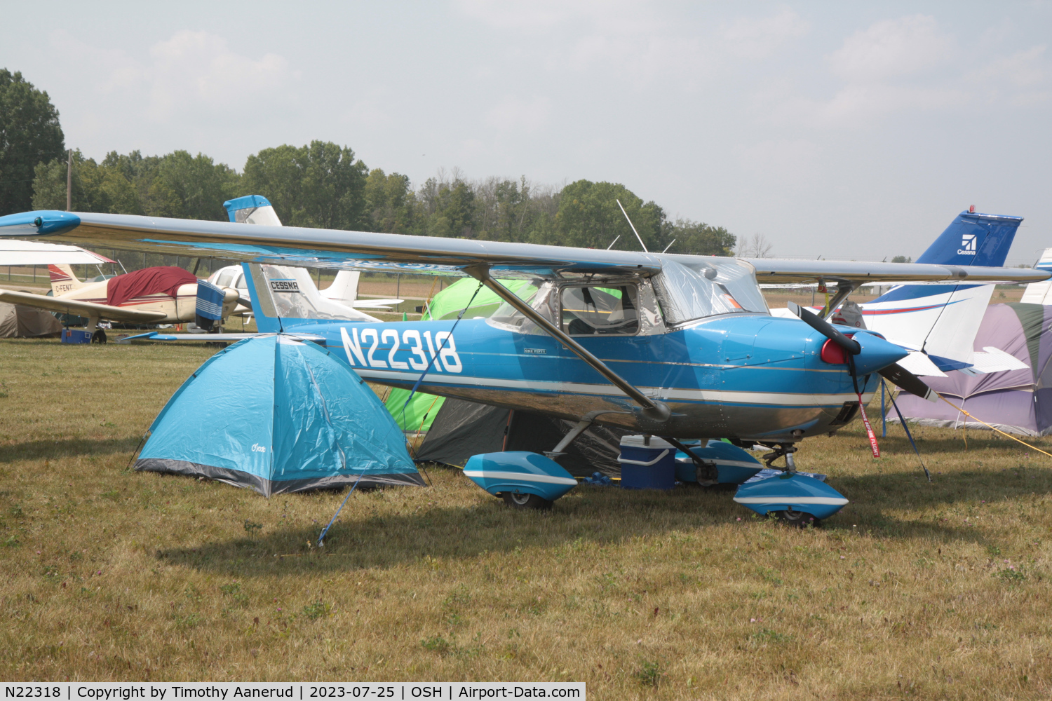 N22318, 1968 Cessna 150H C/N 15068214, 1968 Cessna 150H, c/n: 15068214. AirVenture 2023