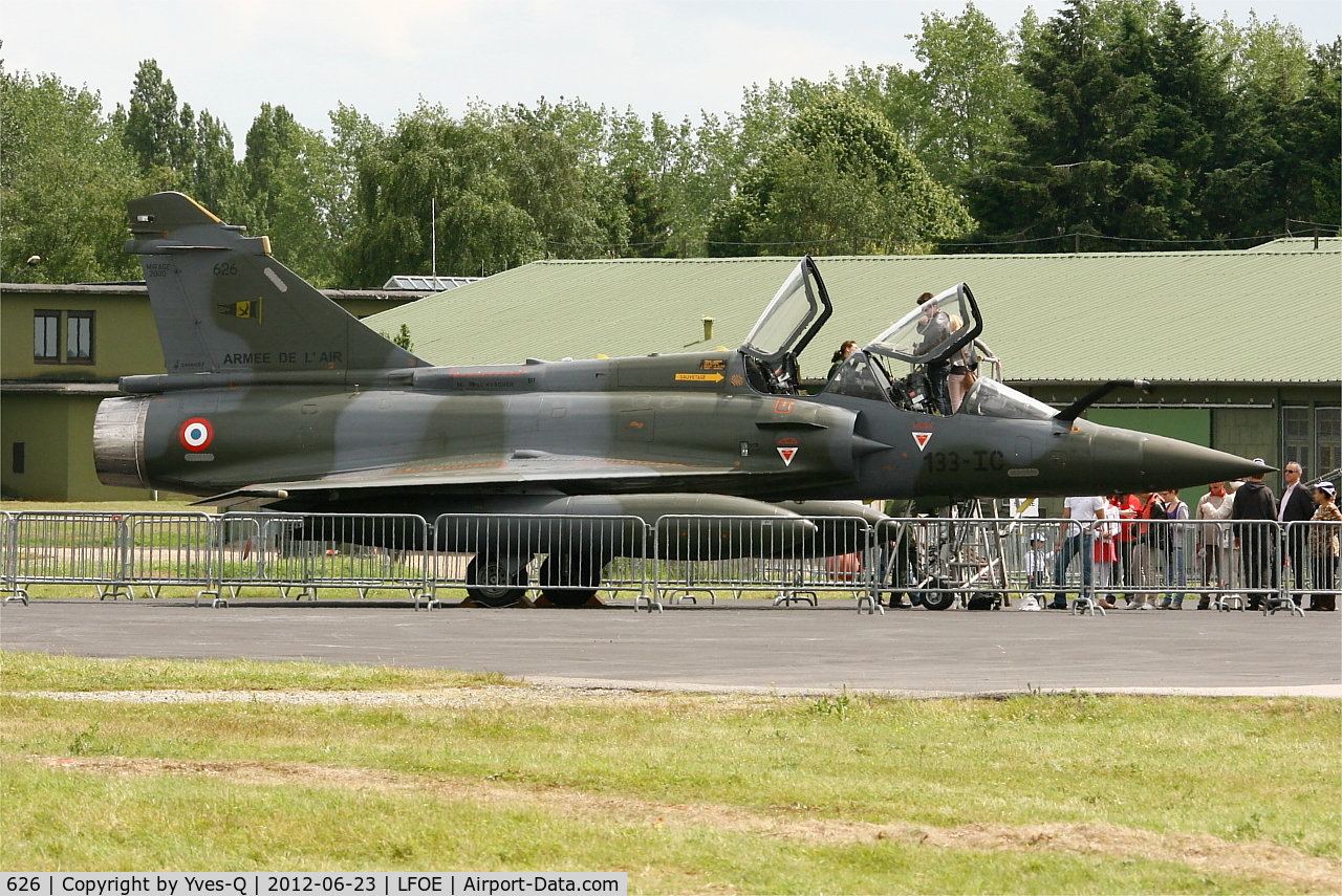 626, Dassault Mirage 2000D C/N 428, Dassault Mirage 2000D, Static display, Evreux-Fauville Air Base 105 (LFOE)