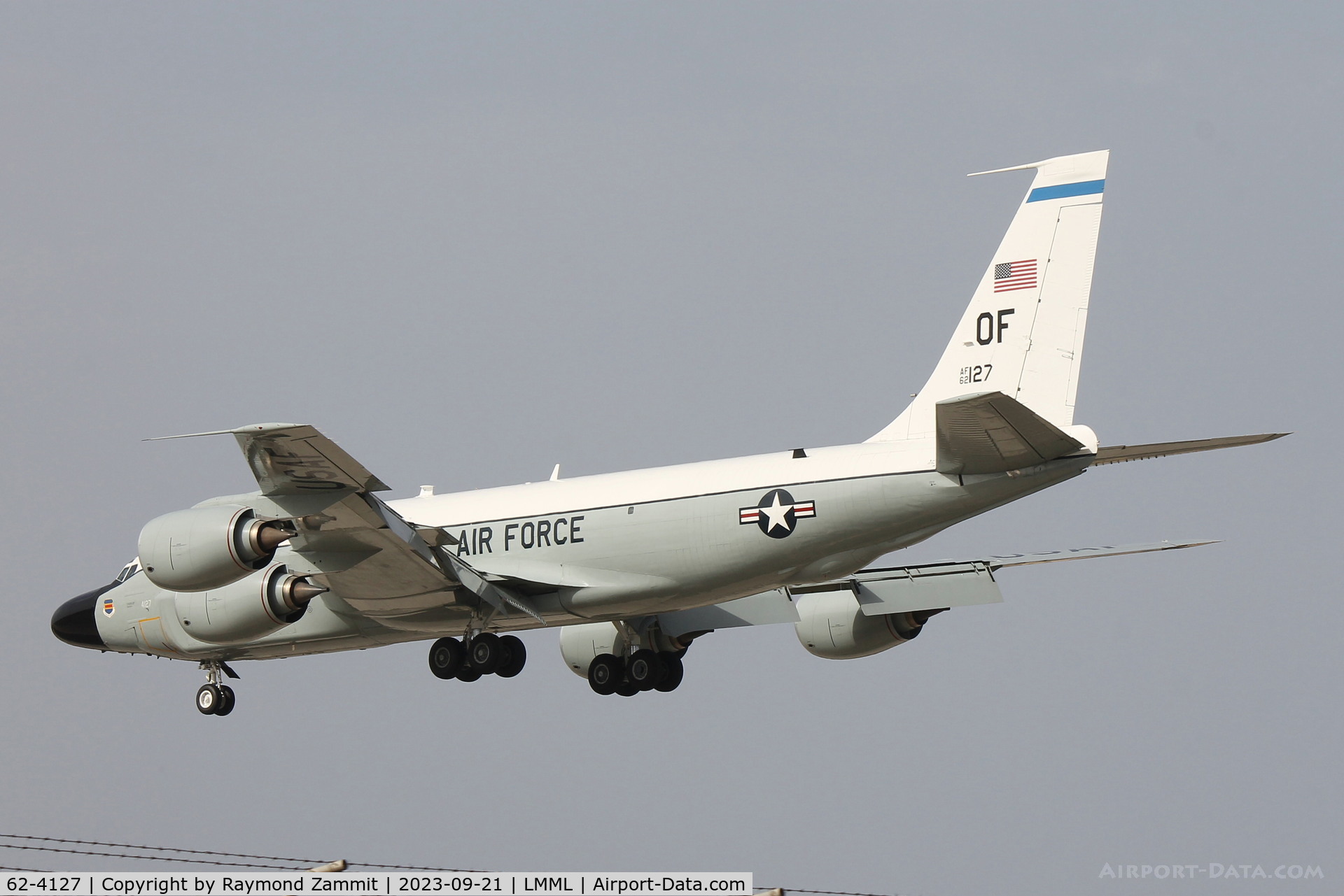 62-4127, 1962 Boeing TC-135W Stratolifter C/N 18467, Boeing TC-135W Stratolifter 62-4127 United States Air Force