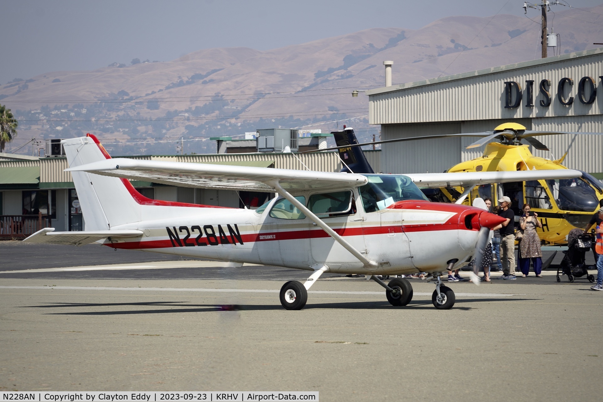 N228AN, 2021 Ceesma 172P Skyhawk C/N 17274354, Reid-Hillview Airport Community Day California 2023.