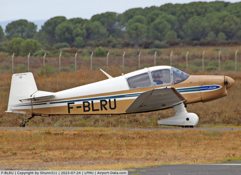F-BLRU, CEA Jodel DR-1050 Sicile C/N 525, Taxiing for departure...