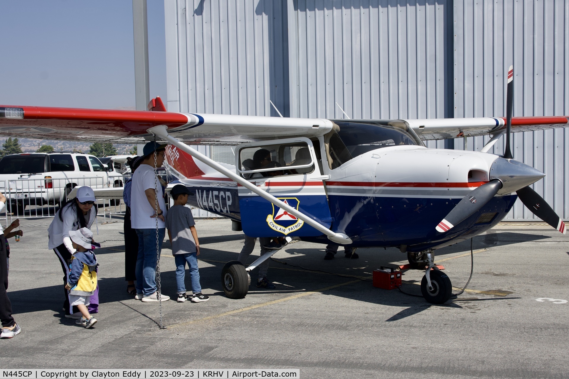 N445CP, 2012 Cessna 182T Skylane C/N 18282356, Reid-Hillview Airport Community Day 2023.