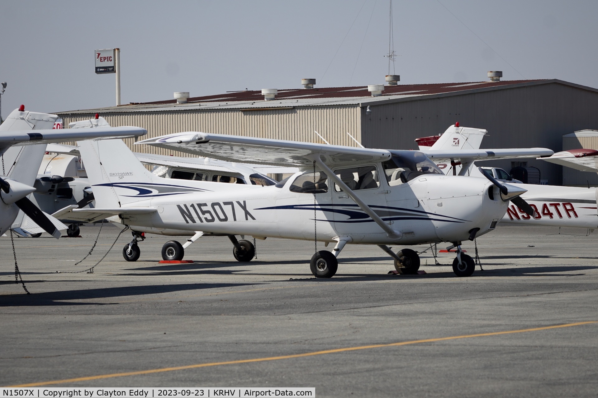 N1507X, 2005 Cessna 172S C/N 172S9903, Reid-Hillview Airport Community Day California 2023.