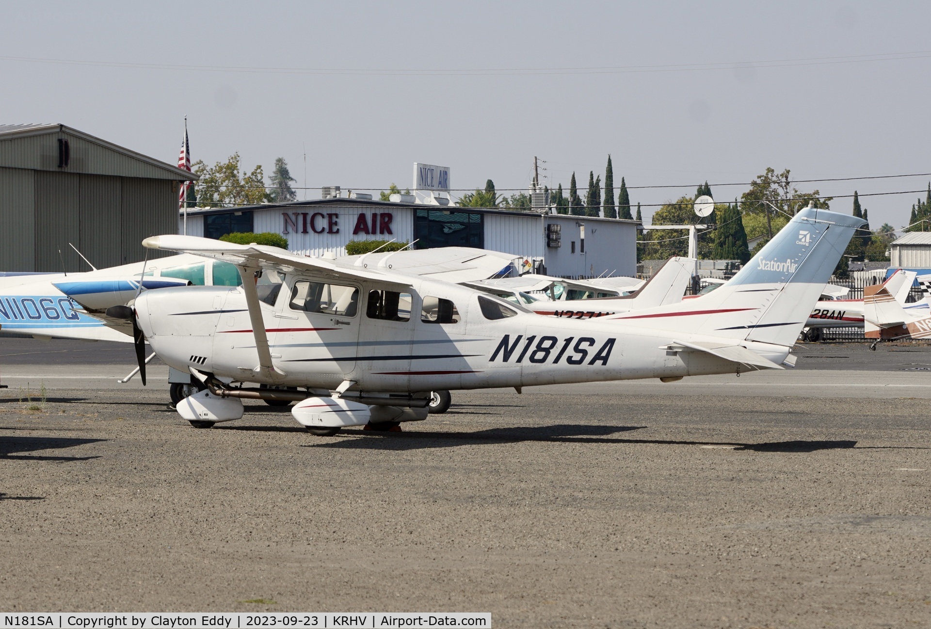N181SA, 2004 Cessna 206H Stationair C/N 20608192, Reid-Hillview Airport Community Day California 2023.