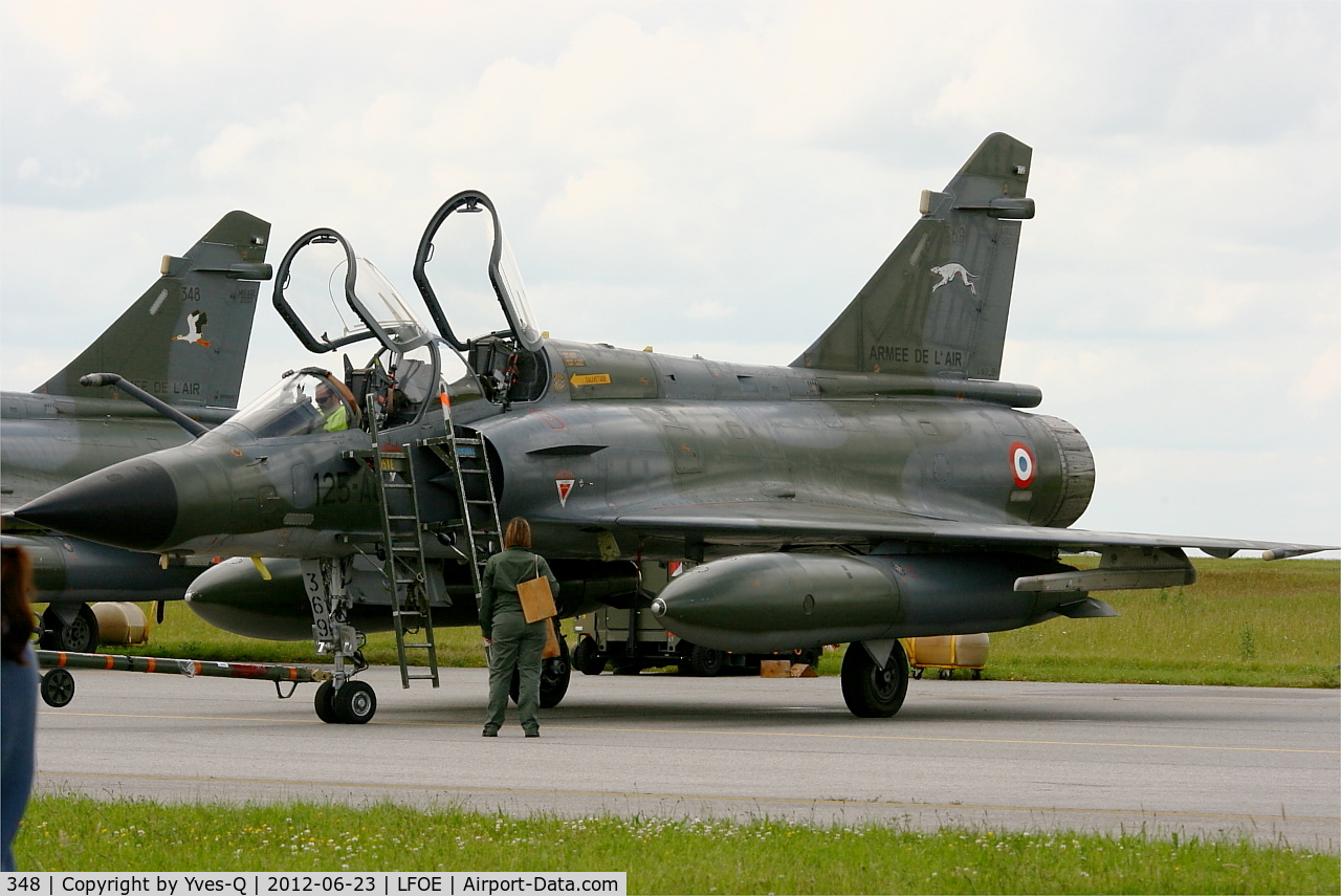 348, Dassault Mirage 2000N C/N 302, Dassault Mirage 2000N (125-AL), Flight line, Evreux-Fauville AB 105 (LFOE)